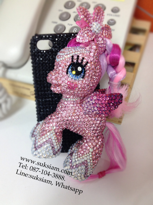 ของขวัญวันเกิดสั่งทำเคส iphone 5s เกาหลีประดับเพชร ฮิตเว่อร์ๆ case samsung galaxy s5,S4 note3 swarovski crystal รูปที่ 1