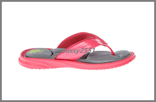 รองเท้าแตะผู้หญิงแบรนด์ดัง New Balance Cruz II Thong Color/Grey/Pink รูปที่ 5