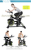 รูปย่อ เครื่องออกกำลังกาย จักรยานออกกําลังกาย ระบบสายพาน Spin Bike รุ่น 882 รูปที่4