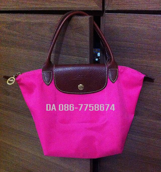 ขายกระเป๋า longchamp ของแท้ มือสอง สีฟ้า สีครีม  รูปที่ 1