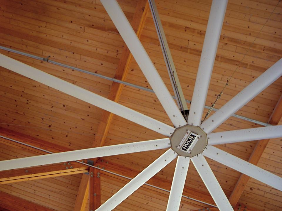 ลดราคา พัดลมอุตสาหกรรม ขนาดยักษ์ HVLS fan ราคาพิเศษ รูปที่ 1