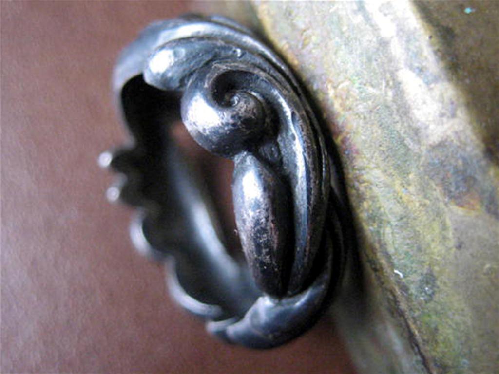  แหวนเงิน925 ลายเถาเนื้อหนาของเก่าเก็บ รูปที่ 4