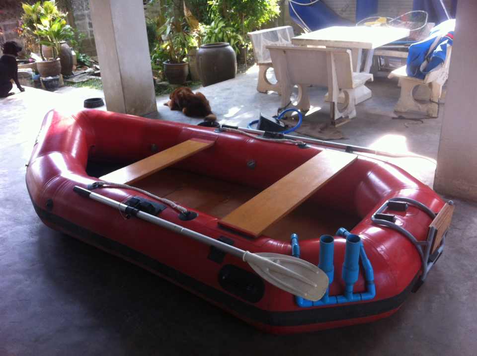 ต้องการขายเรือยาง พร้อมเครื่อง ( ขายด่วน ! ถูกสุด ) รูปที่ 3