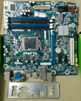 เมนบอร์ด Socket 1156  ของ Intel DH55TC มีฝาหลัง แผ่น driver ครบครัน