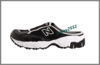 รูปย่อ รองเท้าแตะผู้หญิงแบรนด์ดัง New Balance Classics W801  Color:Black/White รูปที่3
