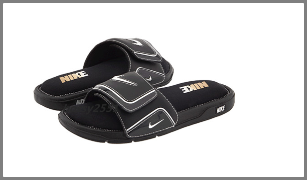 รองเท้าแตะ ผู้ชาย NIKE รุ่น Comfort Slide 2 COLOR:Black/Metallic Silver/White รูปที่ 1