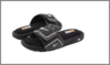 รูปย่อ รองเท้าแตะ ผู้ชาย NIKE รุ่น Comfort Slide 2 COLOR:Black/Metallic Silver/White รูปที่1