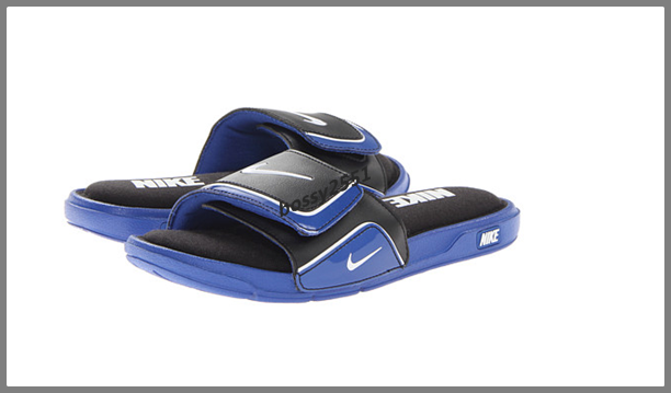 รองเท้าแตะ ผู้ชาย NIKE สีน้ำเงิน รุ่น Comfort Slide 2 รูปที่ 1