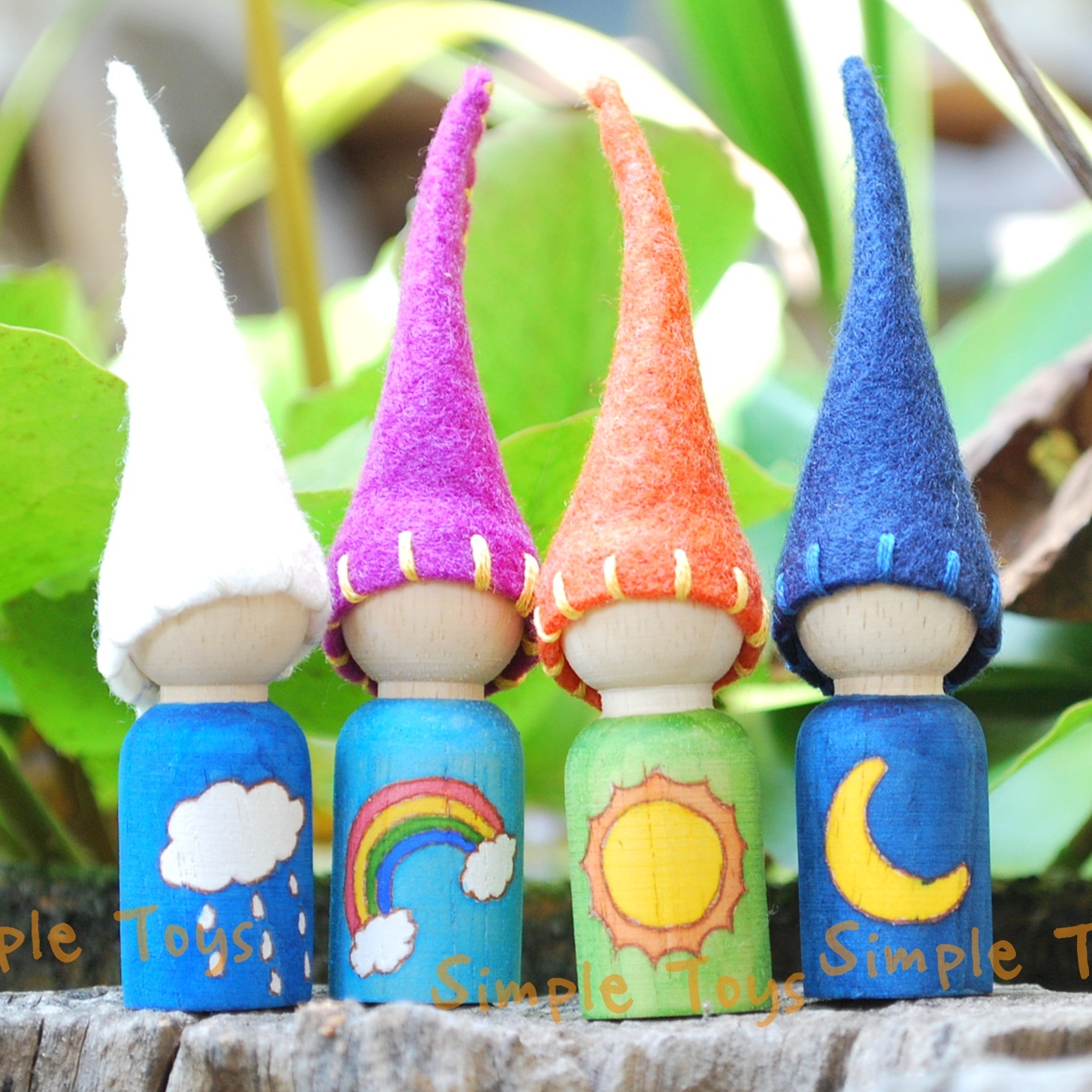 โนมคู่รัก ชุด 2 ตัว สินค้าทางเลือก handmade ที่ไม่เป็นอันตรายต่อเด็ก รูปที่ 4