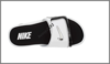 รูปย่อ รองเท้าแตะ ผู้ชาย NIKE แบบสวม สีดำสายขาว รุ่น Comfort Slide 2 รูปที่6