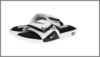 รูปย่อ รองเท้าแตะ ผู้ชาย NIKE แบบสวม สีดำสายขาว รุ่น Comfort Slide 2 รูปที่1