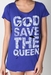 รูปย่อ IZZUE "GOD SAVE THE QUEEN" TOP TEE รูปที่2