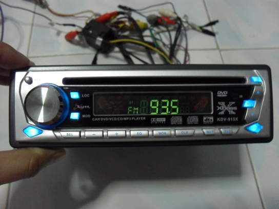 เครื่องเล่น DVD ติดรถ X-Lazer KDV-915X รูปที่ 2