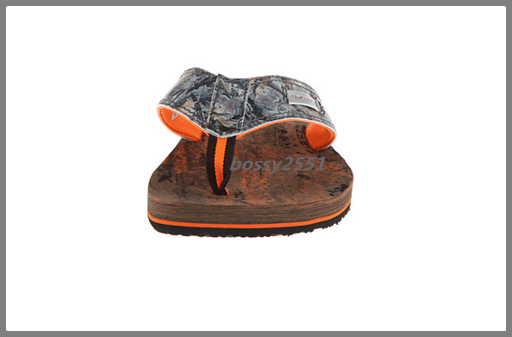 รองเท้าแตะผู้ชายแบรนด์ดัง New Balance Woodlands Thong Color: Camo รูปที่ 4