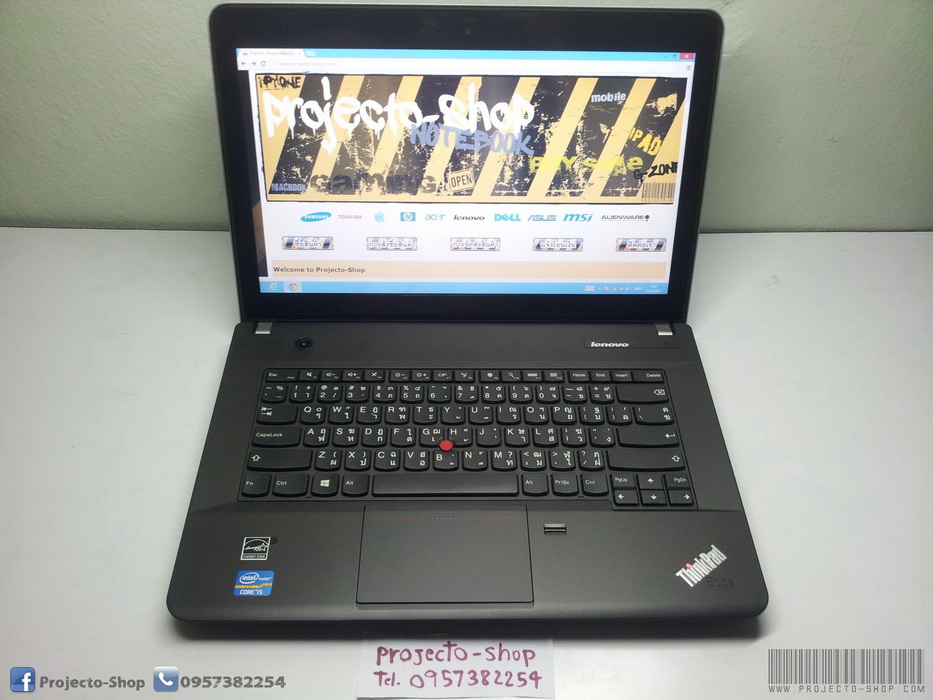 [ขายแล้วครับ] ThinkPad Edge E431 การ์ดจอแรง GT740M จอสัมผัส สภาพสวย ประกันหลือ รูปที่ 1
