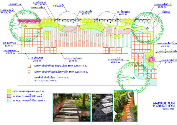 ออกแบบสวน เขียนแบบสวน ประสบการณ์ 15 ปี รูปที่ 4