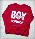 เสื้อยืดแฟชั่นแนวๆ BOY  LONDON สีแดง