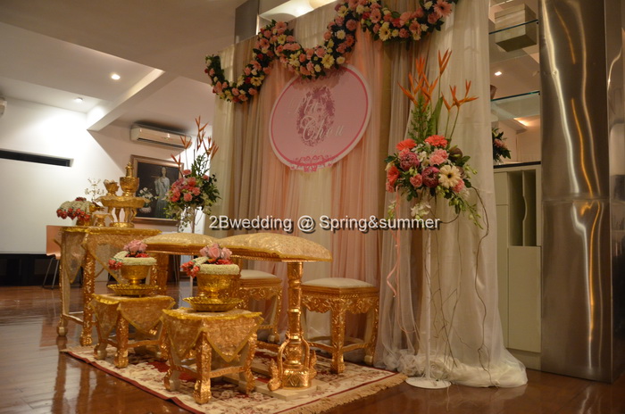Package งานเช้า ราคา 22,500(ฉากดอกไม้สด) ครบชุด สนใจติดต่อ www.2bwedding.com 081-834-4245 (คุณกิ๊ฟ) 085-088-2355 (คุณธีร รูปที่ 3