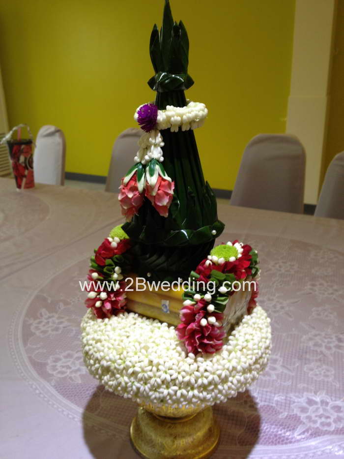 Package พานขันหมากพร้อมชุดตั่งรดน้ำสังข์ Set A ราคา  7,000 สนใจติดต่อ www.2bwedding.com 081-834-4245 (คุณกิ๊ฟ) 085-088-2 รูปที่ 2