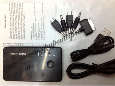 สินค้าใหม่ กล้อง Power Bank ภาพชัดระดับHD720P  รูปที่ 6