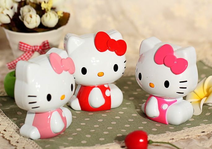 ** Power Bank Hello Kitty 11000mAh พร้อมหัวชาร์จ 3 หัว ** ส่งฟรี รูปที่ 2