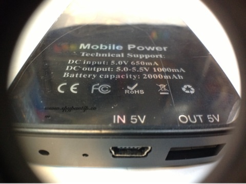 สินค้าใหม่ กล้อง Power Bank ภาพชัดระดับHD720P  รูปที่ 4