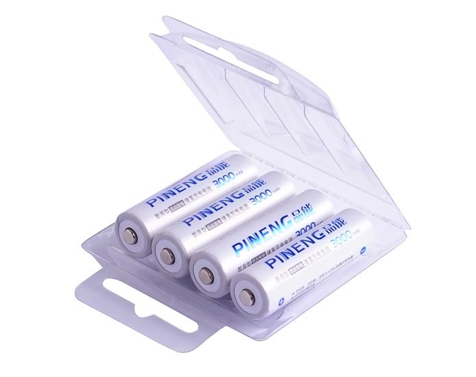 PN-3000AA 5 แบตเตอรี่ AA X 4ก้อน ความจุ 3,000 mAh นิเกิล-เมตัลไฮไดร์ (Ni-MH) รูปที่ 5