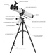 รูปย่อ กล้องดูดาว ยี่ห้อ KSON รุ่น KTE900114EQ ราคาพิเศษ รูปที่2