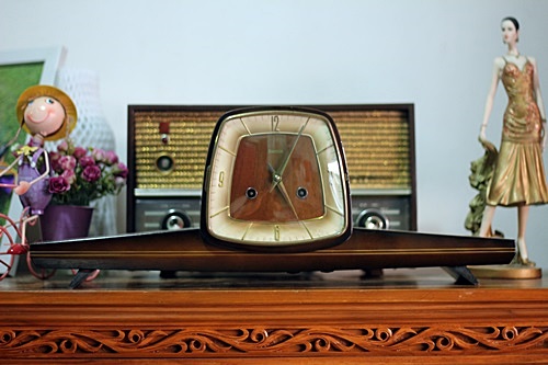 นาฬิกา หัวเตียง Hermle  รูปที่ 1