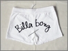รูปย่อ กางเกงขาสั้นผู้หญิง BILLA BONG สีขาวโลโก้สวยๆๆ รูปที่3