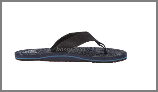 รองเท้าแตะผู้ชาย แบรนด์ยอดฮิต VANS Color:( Swell Map)Navy/Dark Navy รูปที่ 2