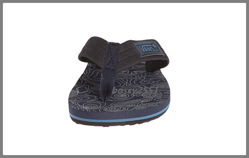 รองเท้าแตะผู้ชาย แบรนด์ยอดฮิต VANS Color:( Swell Map)Navy/Dark Navy รูปที่ 4