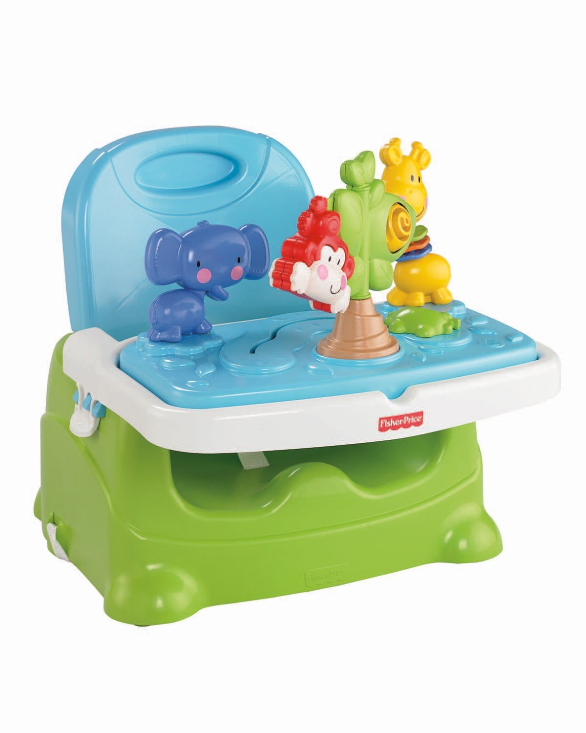 เก้าอี้ทานข้าวเด็กมีของเล่น Fisher Price Discover 'N Grow Booster Seat พกพาได้สะดวก ทำความสะอาดง่าย พร้อมส่ง รูปที่ 1