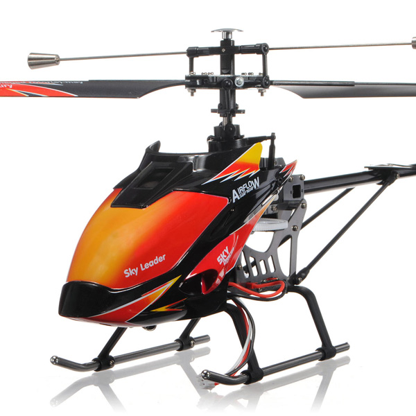 เครื่องบินบังคับ WLToys V913 4CH 2.4GHz ใบพัดเดี่ยว ราคาถูกและอะไหล่ รูปที่ 2