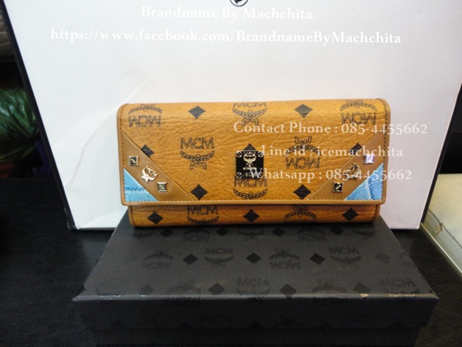 กระเป๋าสตางค์ใบยาว MCM สินค้านำเข้าระดับ Hi-end คุณภาพดีที่สุด รูปที่ 7