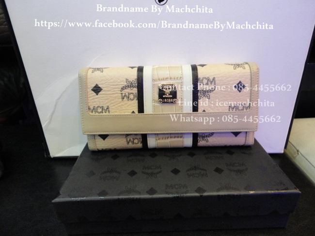 กระเป๋าสตางค์ใบยาว MCM สินค้านำเข้าระดับ Hi-end คุณภาพดีที่สุด รูปที่ 5