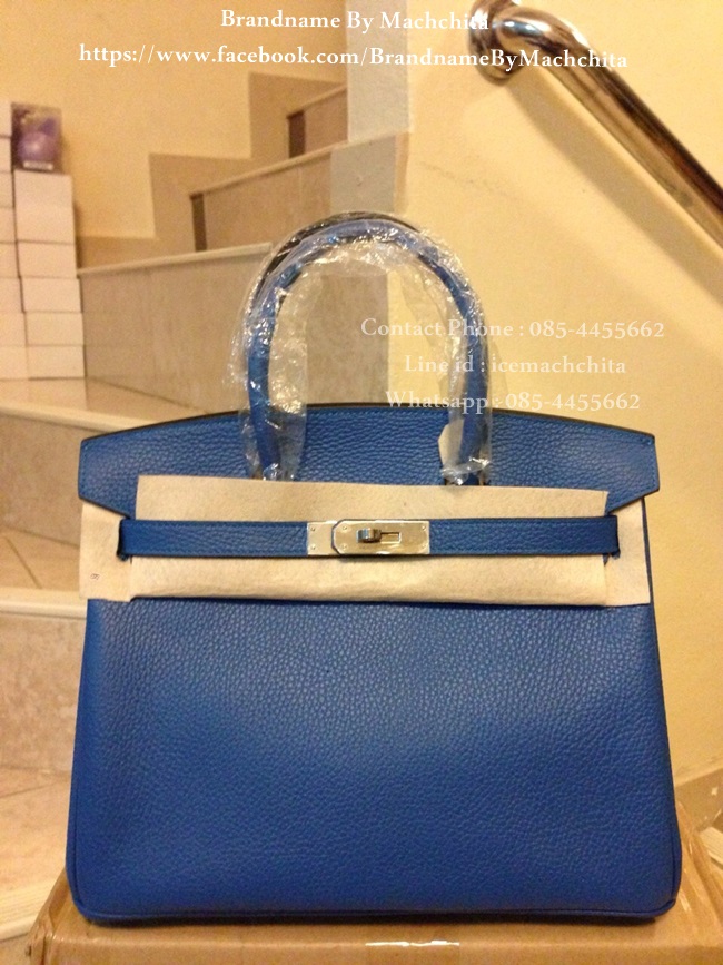 กระเป๋า Hermes Birkin Original Togo หนังลูกวัวแท้ Size 30'' สินค้านำเข้าระดับ Hi-end คุณภาพดีที่สุด รูปที่ 2