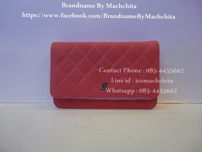 กระเป๋าครัช Chanel มาพร้อมสายสะพายโซ่ยาว สินค้านำเข้าระดับ Hi-end คุณภาพดีที่สุด รูปที่ 2