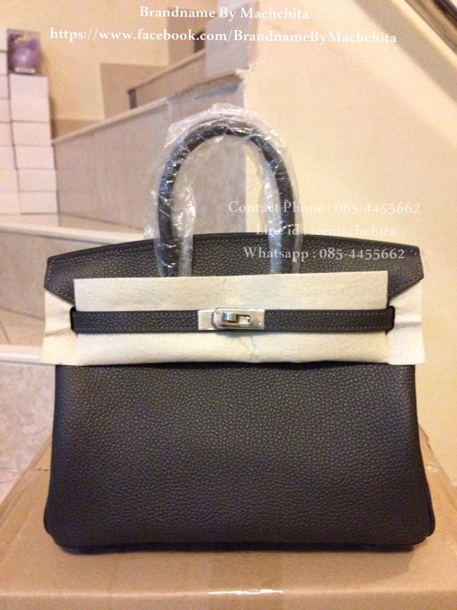 กระเป๋า Hermes Birkin Original Togo หนังลูกวัวแท้ Size 30'' สินค้านำเข้าระดับ Hi-end คุณภาพดีที่สุด รูปที่ 5