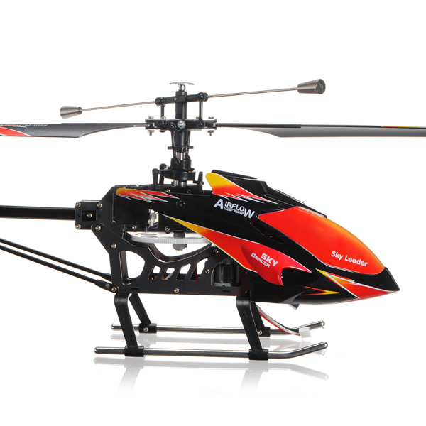 เครื่องบินบังคับ WLToys V913 4CH 2.4GHz ใบพัดเดี่ยว ราคาถูกและอะไหล่ รูปที่ 3