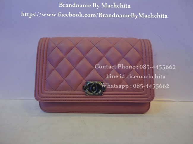 กระเป๋าครัช Chanel มาพร้อมสายสะพายโซ่ยาว สินค้านำเข้าระดับ Hi-end คุณภาพดีที่สุด รูปที่ 5