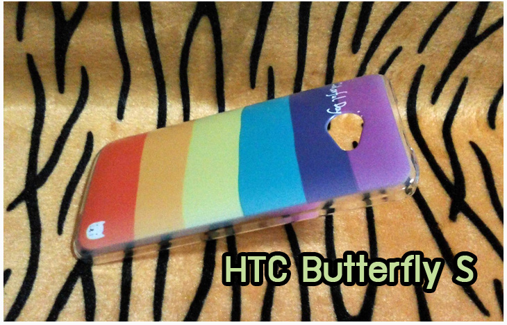 M687-01 เคส HTC Butterfly S ลาย Colorfull Day รูปที่ 3
