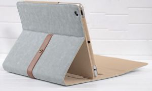 เคส IpadAir แบบฝาพับเปิดหน้ามีสายคาดล็อก รูปที่ 7