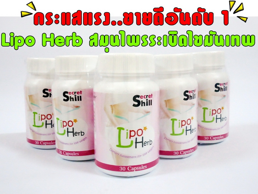 Lipo Herb สมุนไพรระเบิดไขมัน รูปที่ 1