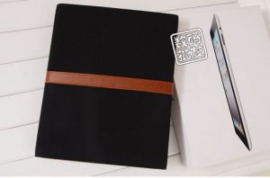 เคส IpadAir แบบฝาพับเปิดหน้ามีสายคาดล็อก รูปที่ 3