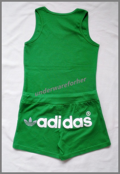 ชุด ADIDAS ผู้หญิง สีเขียว รูปที่ 3