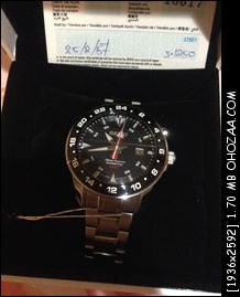 Seiko Sportura Kinetic GMT Men's Watch รุ่น SUN015P1 รูปที่ 1