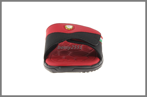 รองเท้าแตะผู้ชาย PUMA รุ่น Ferrari Slip In Slide Color : Black/Rosa Corsa รูปที่ 4