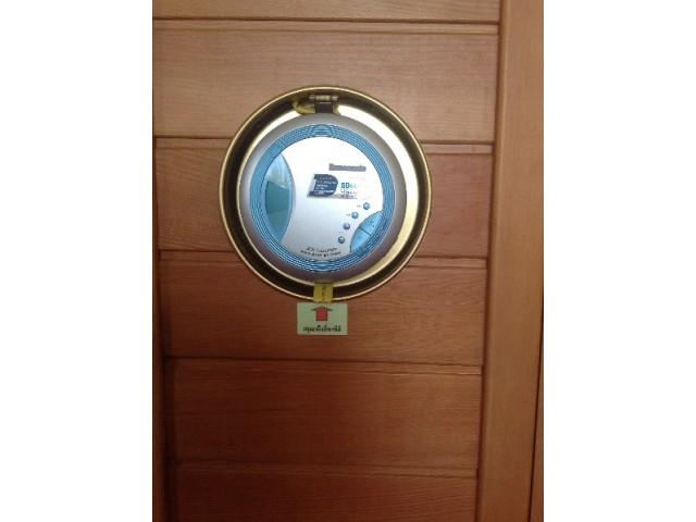 KOMEDA Infrared Sauna ตู้อบเซาว์น่าอินฟาร์เรด นั่งได้ 3 คน ขนาด150 x 120 x 200 cm เหมาะสำหรับ 3 ที่นั่งตัวตู้ทำจากไม้สนฟ รูปที่ 6