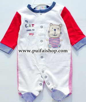 Puifaishop บอดี้สูท ชุดหมี  ชุดเด็กอ่อน ทารก แรกเกิด ชุดเสื้อกล้ามกางเกง ผ้าห่มห่อตัวเด็ก รูปที่ 1